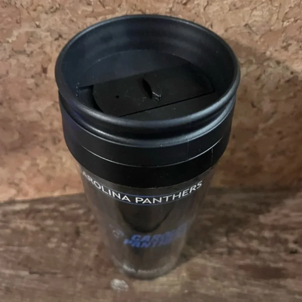 NFL Carolina Panthers Travel Mug.